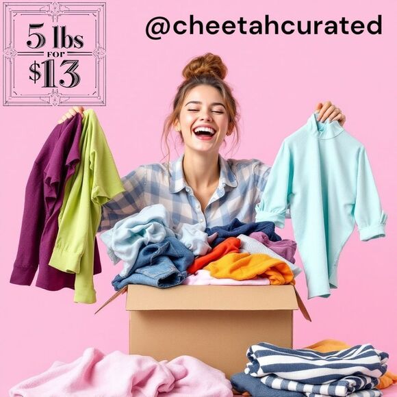 5 lbs of Clothing for $13 - Picture 1 of 1